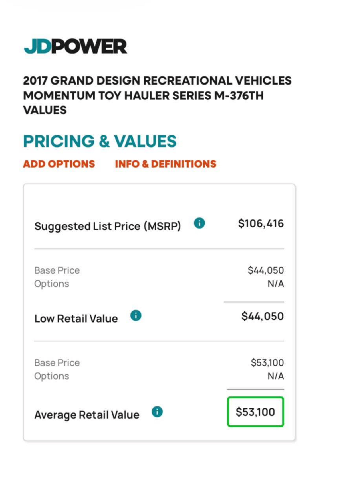 2017 Grand Design Momentum 376TH Toy Hauler thumbnail 11